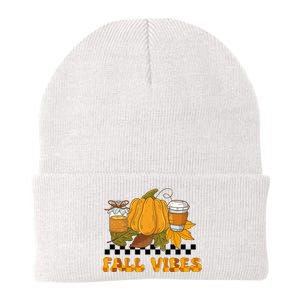 Autumn Vibes Seasonal Graphic Knit Cap Winter Beanie