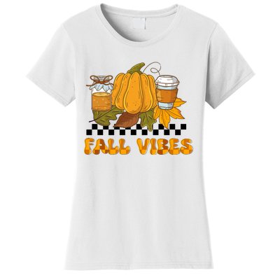 Autumn Vibes Seasonal Graphic Women's T-Shirt