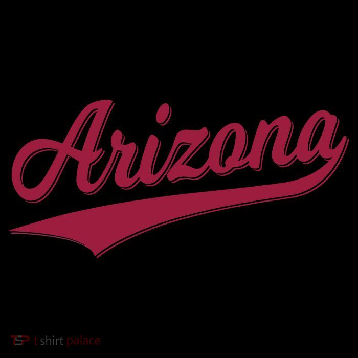 Arizona Varsity Script Classic Sports Jersey State Flag City Backpack