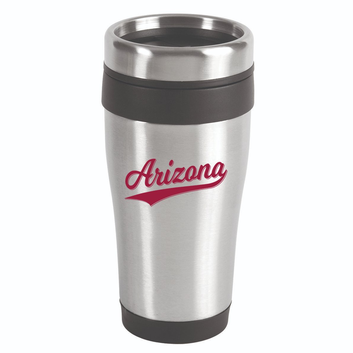 Arizona Varsity Script Classic Sports Jersey State Flag 16oz Travel Tumbler
