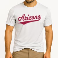 Arizona Varsity Script Classic Sports Jersey State Flag Cooling Performance Crew T-Shirt
