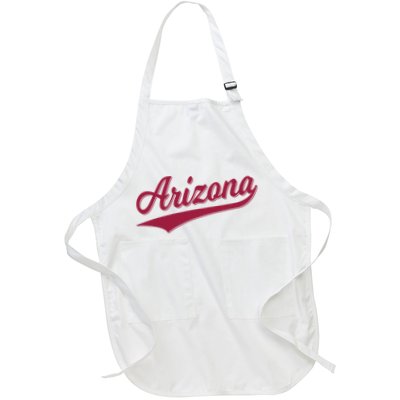 Arizona Varsity Script Classic Sports Jersey State Flag Apron