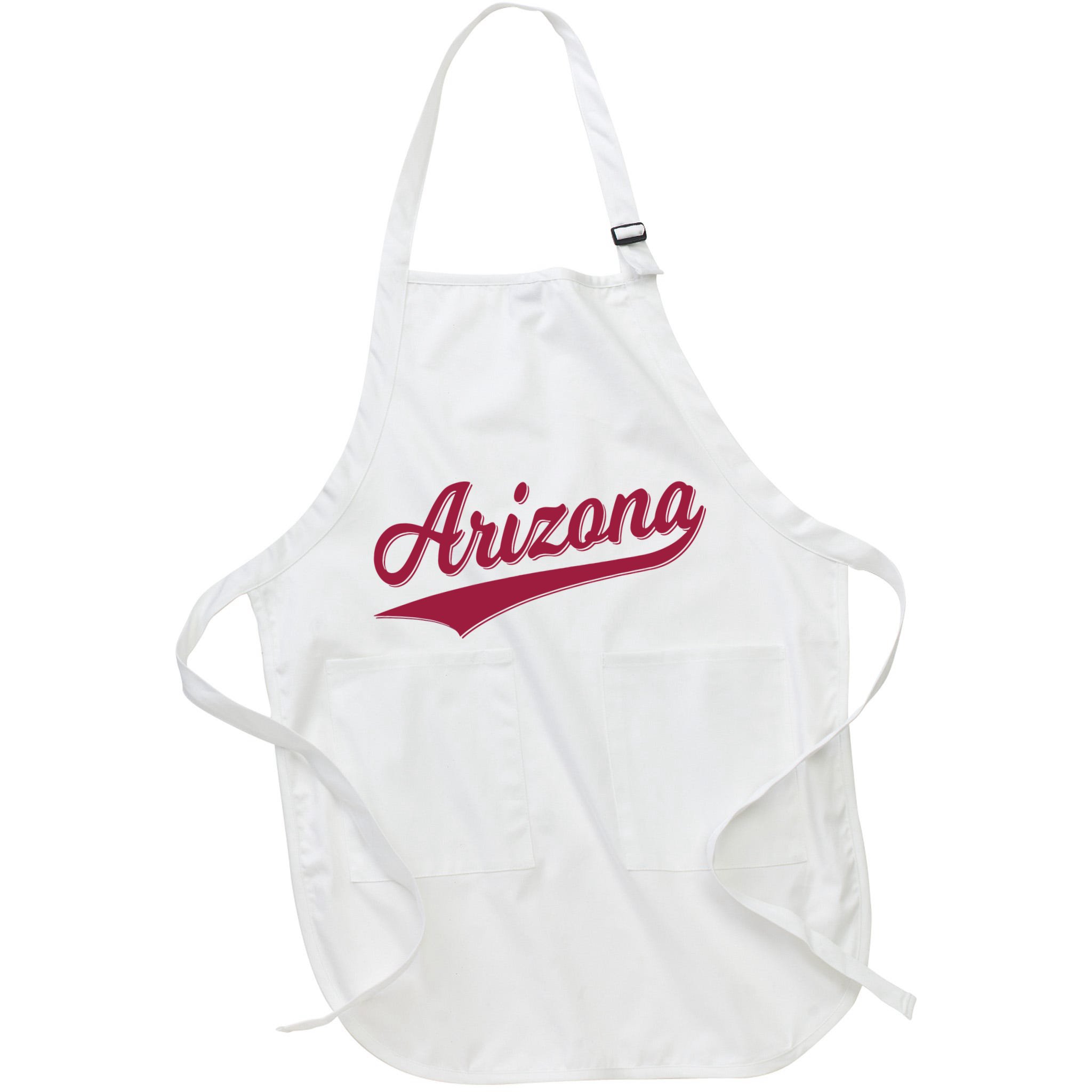 Arizona Varsity Script Classic Sports Jersey State Flag Apron