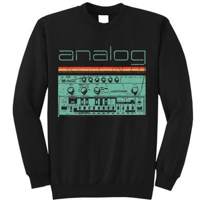 Analog Vintage Synthesizer Sweatshirt