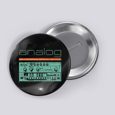 Analog Vintage Synthesizer Button