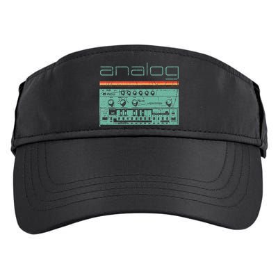 Analog Vintage Synthesizer Adult Drive Performance Visor