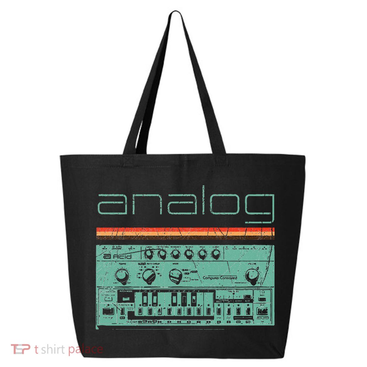 Analog Vintage Synthesizer 25L Jumbo Tote