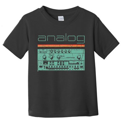 Analog Vintage Synthesizer Toddler T-Shirt