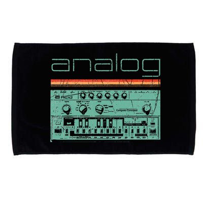 Analog Vintage Synthesizer Microfiber Hand Towel