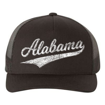 Alabama Varsity Script Classic Sports Jersey Yupoong Adult 5-Panel Trucker Hat