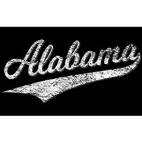 Alabama Varsity Script Classic Sports Jersey Bumper Sticker