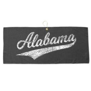 Alabama Varsity Script Classic Sports Jersey Large Microfiber Waffle Golf Towel