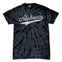 Alabama Varsity Script Classic Sports Jersey Tie-Dye T-Shirt