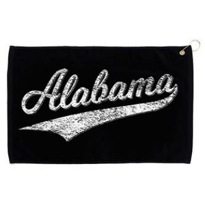 Alabama Varsity Script Classic Sports Jersey Grommeted Golf Towel