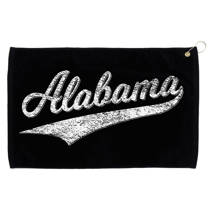 Alabama Varsity Script Classic Sports Jersey Grommeted Golf Towel