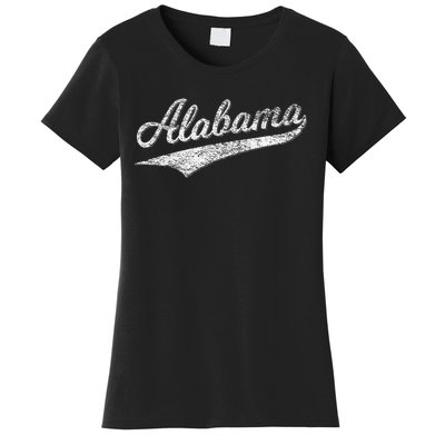 Alabama Varsity Script Classic Sports Jersey Women's T-Shirt