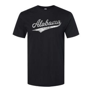 Alabama Varsity Script Classic Sports Jersey Softstyle CVC T-Shirt