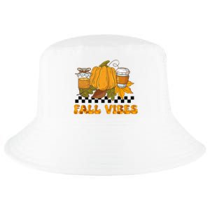 Autumn Vibes Seasonal Graphic Cool Comfort Performance Bucket Hat