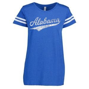 Alabama Varsity Script Classic Sports Jersey Style Enza Ladies Jersey Football T-Shirt