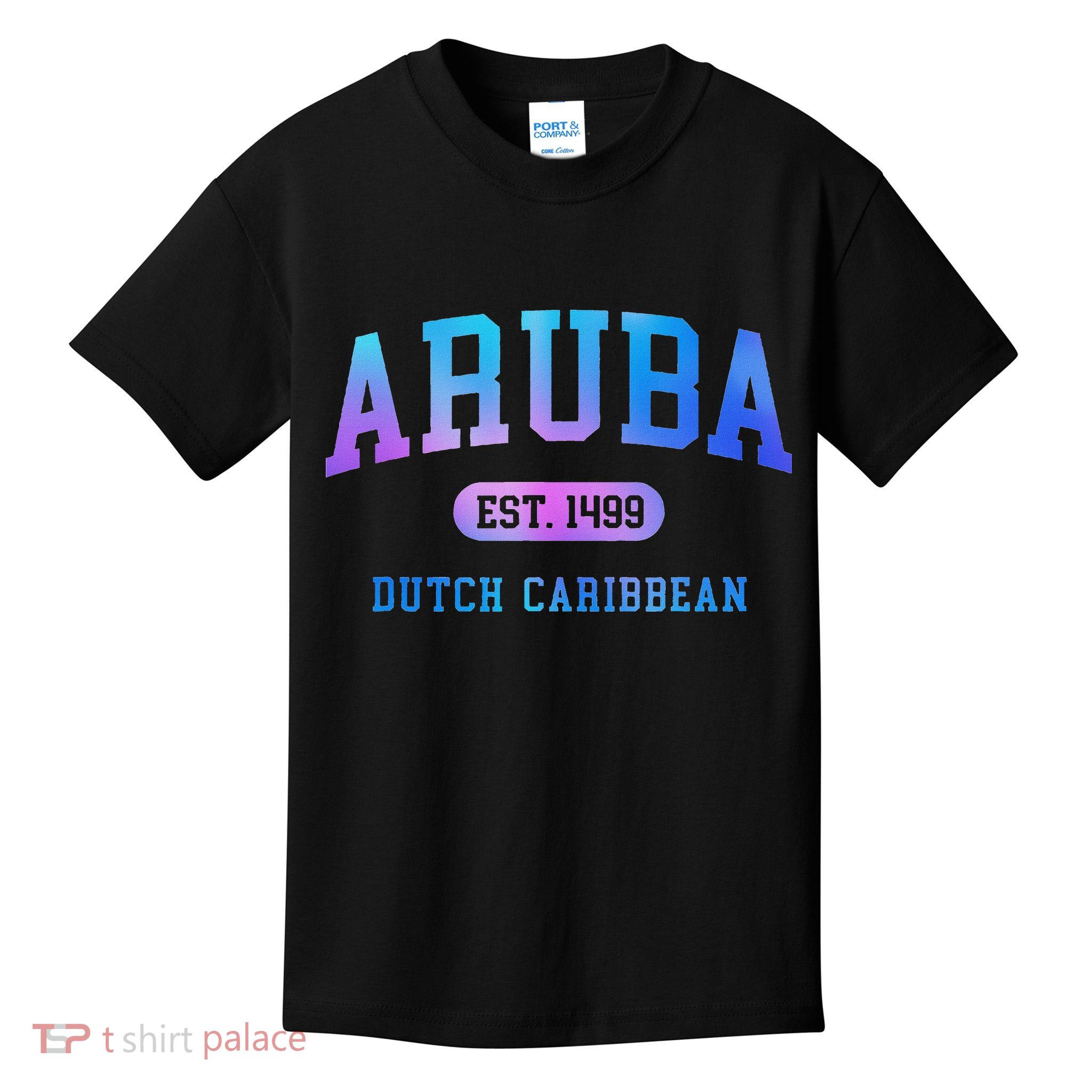 Aruba Vacation Souvenir Colorful Kids T-Shirt