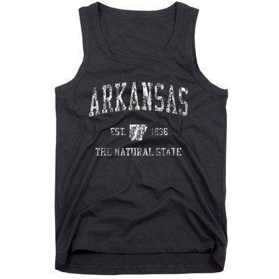 Arkansas Vintage Sports Design Arkansan Tank Top