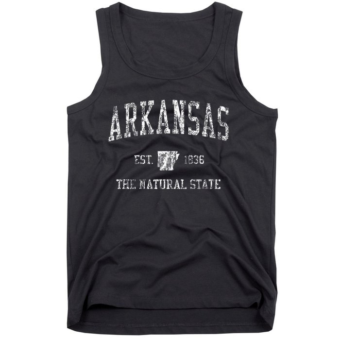 Arkansas Vintage Sports Design Arkansan Tank Top