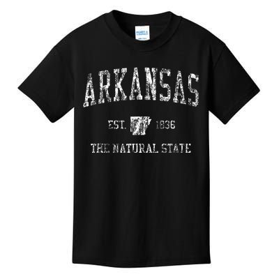 Arkansas Vintage Sports Design Arkansan Kids T-Shirt