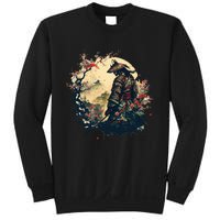 Aesthetic Vintage Samurai Japanese Art Samurai Retro Cherry Sweatshirt