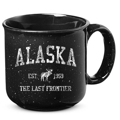 Alaska Vintage Sports Design Alaskan Moose 15oz Campfire Ceramic Mug