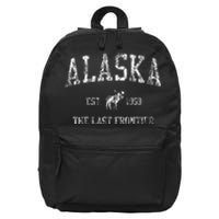 Alaska Vintage Sports Design Alaskan Moose 16 in Basic Backpack