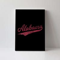 Alabama Varsity Script Classic Sports Jersey Style Canvas