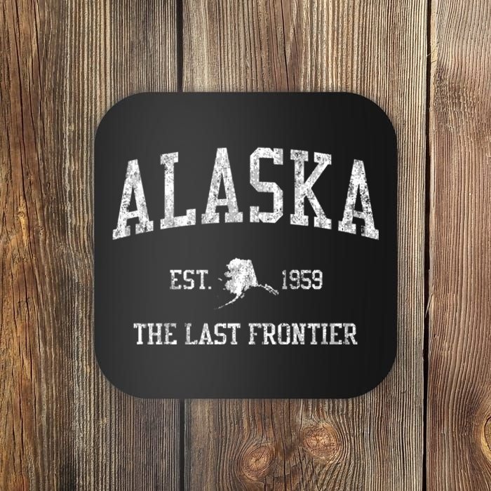 Alaska Vintage Sports Coaster