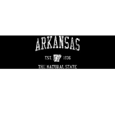 Arkansas Vintage Sports Design Arkansan Bumper Sticker