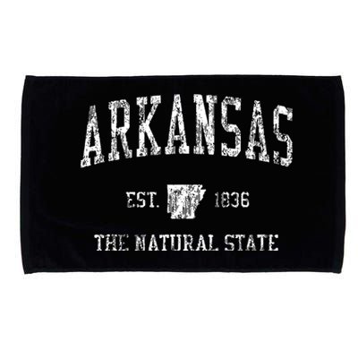 Arkansas Vintage Sports Design Arkansan Microfiber Hand Towel