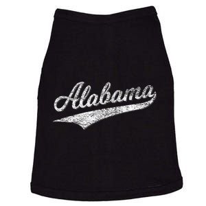 Alabama Varsity Script Classic Sports Jersey Style Doggie Tank