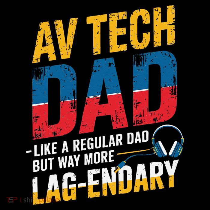 Audio Visual Technician Dad Funny Av Tech Wool Snapback Cap