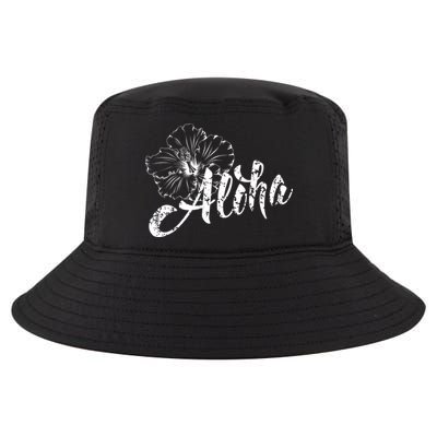 Aloha Vintage Tropical Hawaii Cool Comfort Performance Bucket Hat