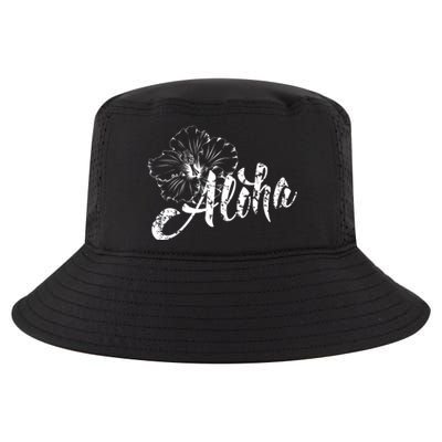 Aloha Vintage Tropical Hawaii Cool Comfort Performance Bucket Hat