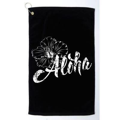 Aloha Vintage Tropical Hawaii Golf Towel