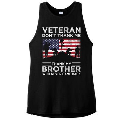 American Veteran T Ladies PosiCharge Tri-Blend Wicking Tank