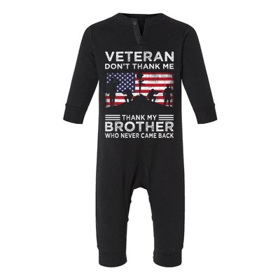 American Veteran T Infant Fleece One Piece