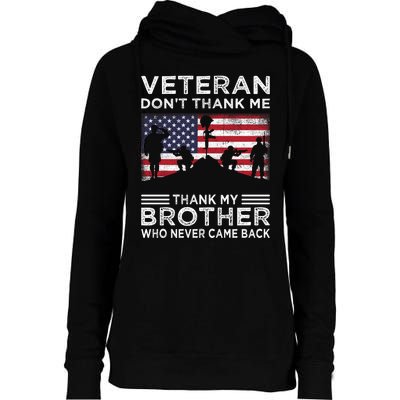 American Veteran T Womens Funnel Neck Pullover Hood