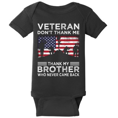 American Veteran T Baby Bodysuit