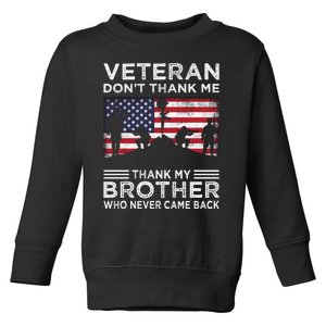 American Veteran T Toddler Sweatshirt