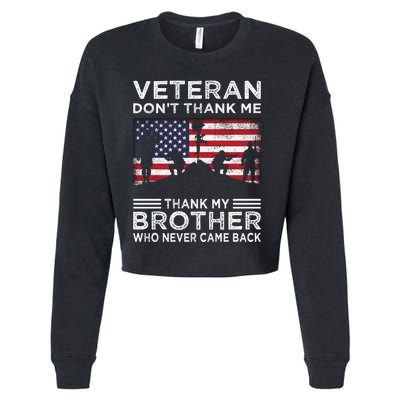 American Veteran T Cropped Pullover Crew