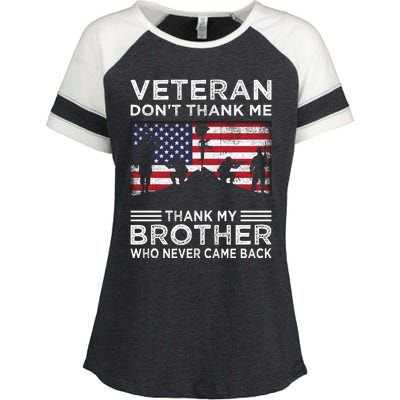 American Veteran T Enza Ladies Jersey Colorblock Tee