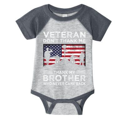 American Veteran T Infant Baby Jersey Bodysuit