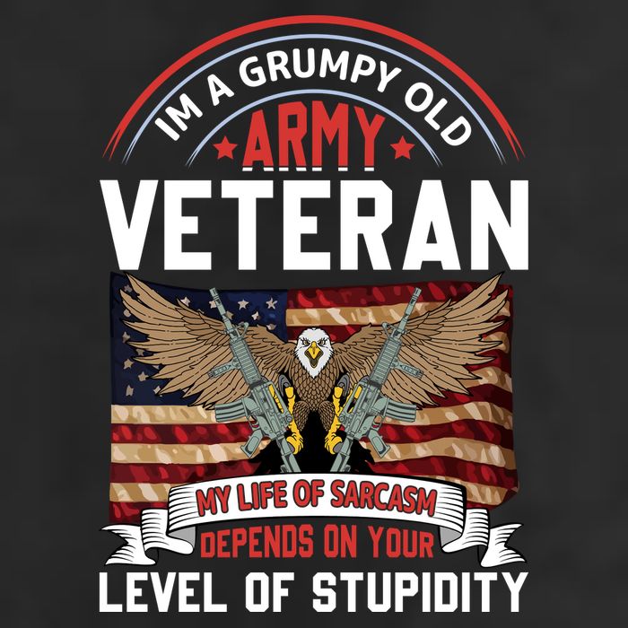 Army Veteran T Cool Comfort Performance Bucket Hat