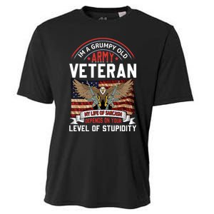 Army Veteran T Cooling Performance Crew T-Shirt