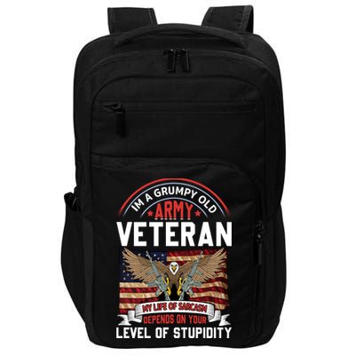 Army Veteran T Impact Tech Backpack